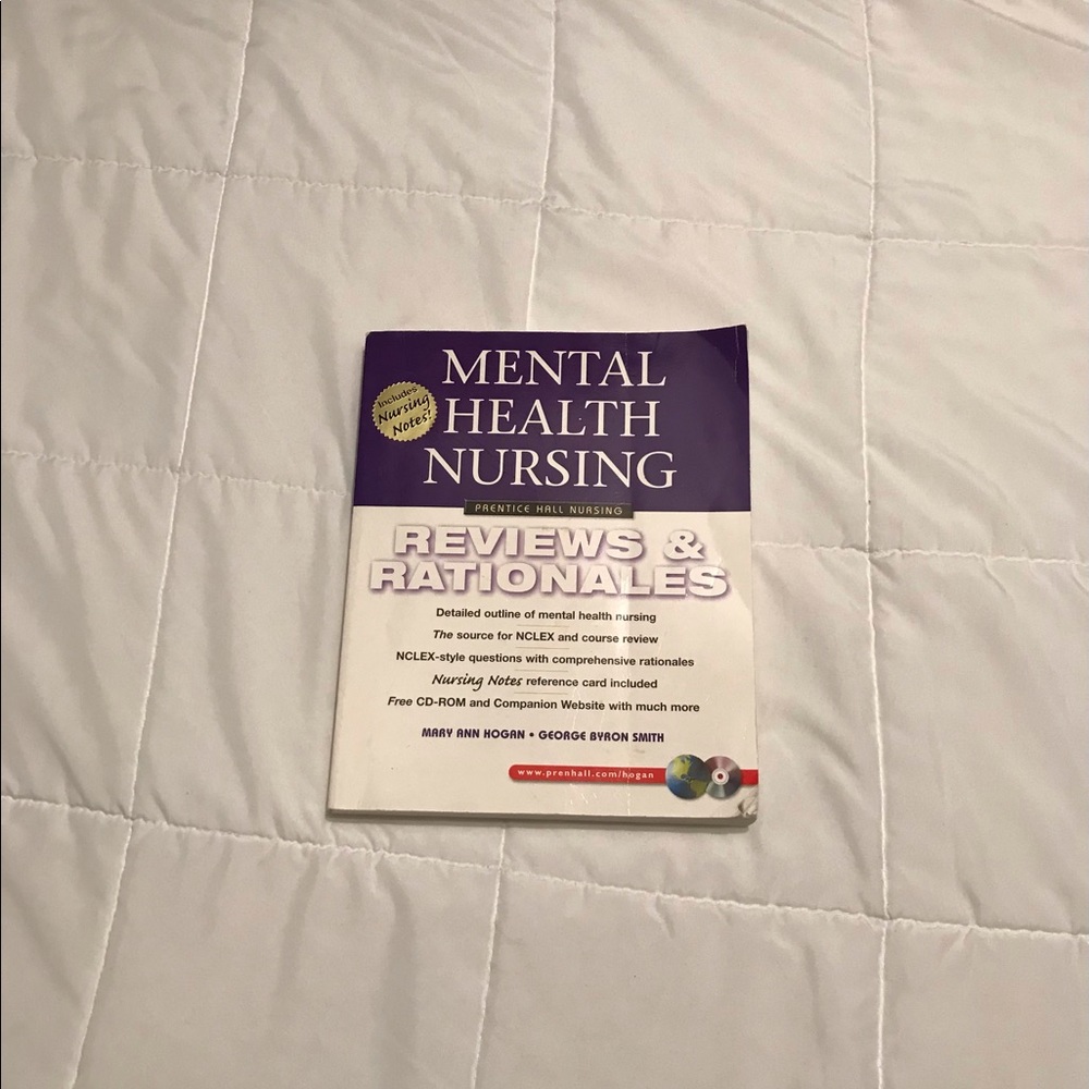 Mental Health Nursing Reviews & Rationales NCLEX review NCLEX style questions